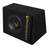 Phoenix Gold Z10AB 10 Inch Active Sub Amplified Subwoofer Enclosure 200w RMS - CEN