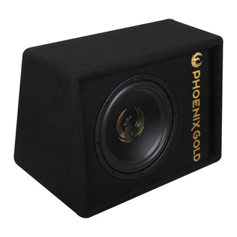 Phoenix Gold Z10AB 10 Inch Active Sub Amplified Subwoofer Enclosure 200w RMS - CEN