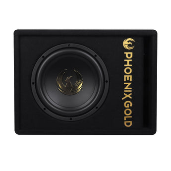 Phoenix Gold Z8AB 8 Inch Active Sub Amplified Subwoofer Enclosure 125w RMS - CEN