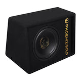 Phoenix Gold Z8AB 8 Inch Active Sub Amplified Subwoofer Enclosure 125w RMS - CEN