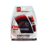 Phoenix Gold ZXK20 CCA Amplifier Wiring Kit 4 AWG Car Amp Power Kit Fuse Holder - CEN