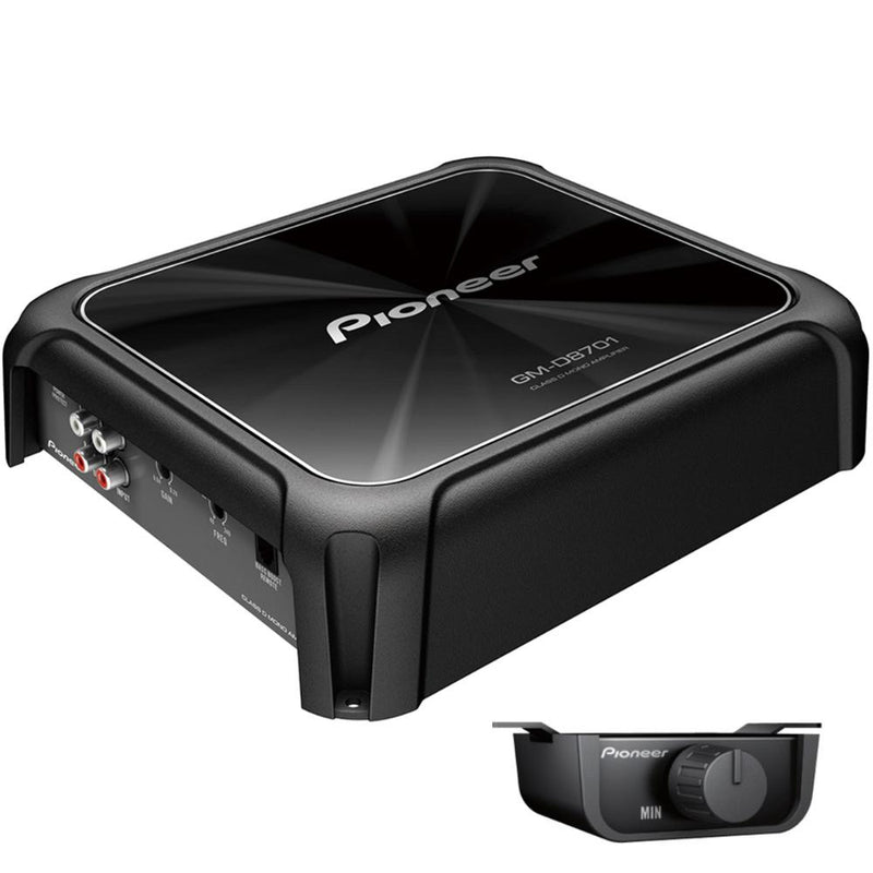 Pioneer GM-D8701 Mono Amp 1 Channel Class FD Car Amplifier and Bass Boost Remote