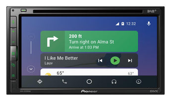 Pioneer AVH-Z5200DAB 6.8" Apple CarPlay CD DVD DAB Radio Bluetooth Car Stereo - CEN