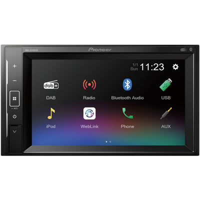 Pioneer DMH-A240DAB 6.2" Double Din Bluetooth USB DAB Digital Radio Car Stereo