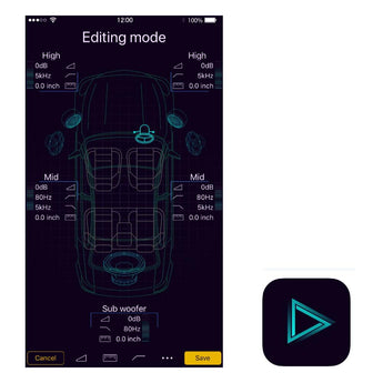 Pioneer DEQ-S1000A2 Compact Plug & Play 4 Channel Car Amplifier with DSP 4x50w - CEN