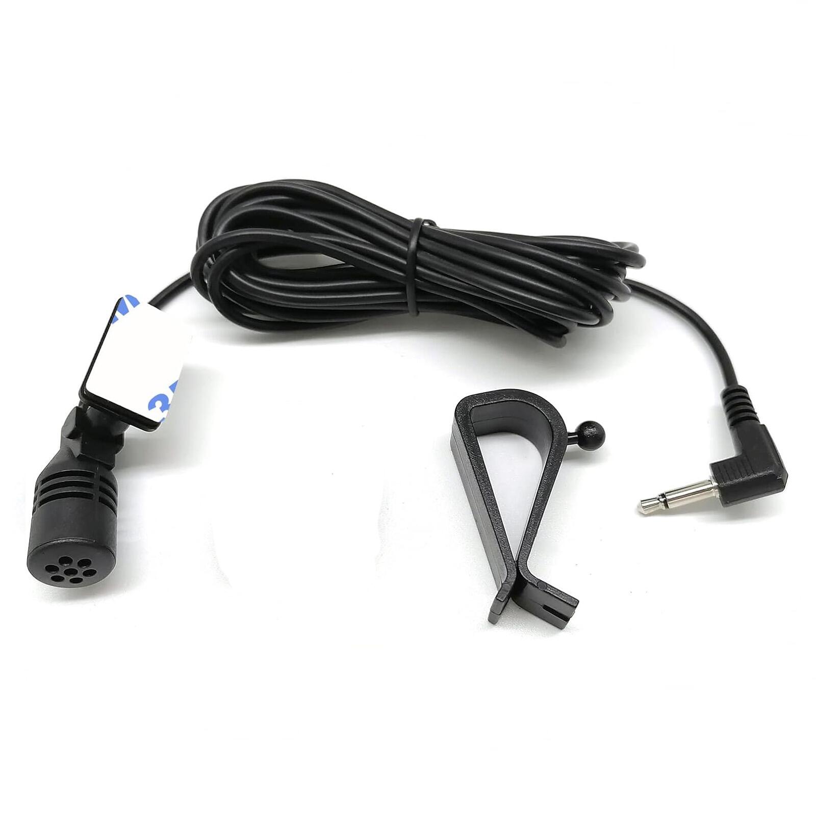 External Microphone Mic Jack for Kenwood JVC Sony Bluetooth Car Stereos