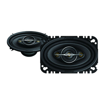 Pioneer TS-A4671F Speakers 4x6 Inch 4 Way Car Van Door Coaxial System 30w RMS - CEN
