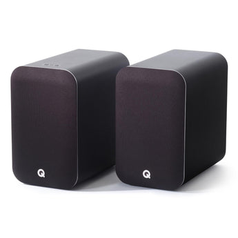 Q Acoustics M20 Wireless Powered Bookshelf Speakers aptX HD Bluetooth 5.0 Black - CEN