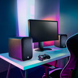 Q Acoustics M20 Wireless Powered Bookshelf Speakers aptX HD Bluetooth 5.0 Black - CEN