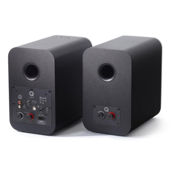 Q Acoustics M20 Wireless Powered Bookshelf Speakers aptX HD Bluetooth 5.0 Black - CEN