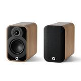 Q Acoustics 5010 Bookshelf Speakers Stand Mount 5000 Series Holme Oak QA5018 - CEN