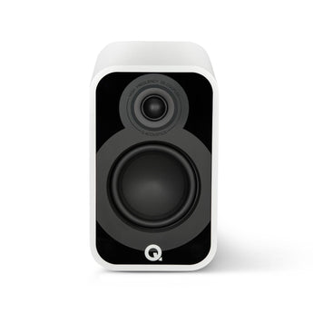 Q Acoustics 5010 Bookshelf Speakers Stand Mount 5000 Series Satin White QA5014 - CEN