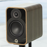 Q Acoustics 5020 Bookshelf Speakers Stand Mount 5000 Series Holme Oak QA5028 - CEN