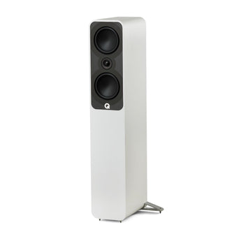 Q Acoustics 5040 Floorstanding Speakers HI-FI Home Cinema Satin White QA5044 - CEN