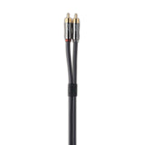 QED Performance QE6100 Audio Graphite Stereo RCA Phono Interconnect Cable 0.6m - CEN