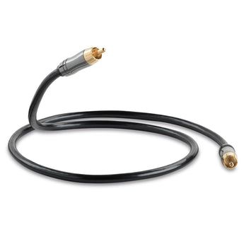QED Performance QE6300 Subwoofer Cable Interconnect RCA Oxygen Free Copper 3m - CEN