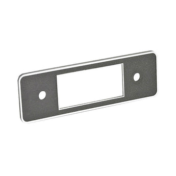 RetroSound Faceplate Black and Chrome with Metal Brackets 502-292 for RetroRadio - CEN