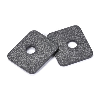 RetroSound Faceplate Chrome Black Pebbled Inserts with Knob Sets for RetroRadio - CEN