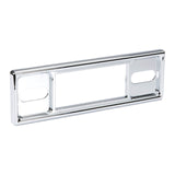 RetroSound Faceplate Chrome Black Pinstripe Inserts with Knob Set for RetroRadio - CEN