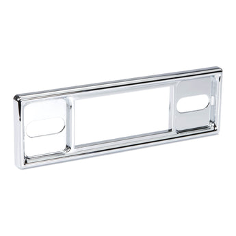 RetroSound Faceplate Chrome Black Pinstripe Inserts with Knob Set for RetroRadio - CEN