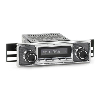 RetroSound Becker Style Motor 6 DAB Bluetooth Pinstripe Chrome Classic Car Radio - CEN