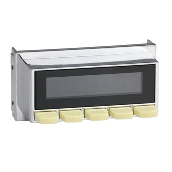 RetroSound Chrome Radio Face Ivory Push Buttons for Current RetroRadio Motors - CEN