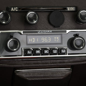 RetroSound Europa Motor 6 DAB FM AM Radio Bluetooth USB Classic Car Stereo - CEN