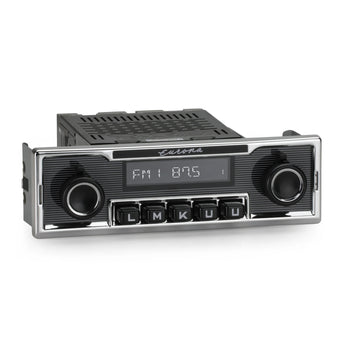 RetroSound Europa Motor 6 DAB FM AM Radio Bluetooth USB Classic Car Stereo - CEN