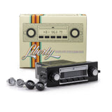 RetroSound Liberty Motor 2B Radio FM AM Bluetooth USB Classic Car Stereo - CEN