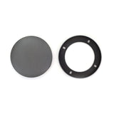 RetroSound 4 Inch Speaker Grills Sold as a Pair Low Key Plain Black Mesh Grill - CEN
