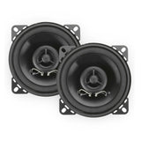 RetroSound Premium Stereo Speakers 4 Inch with Grills Sold as a Pair 30w RMS - CEN
