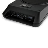 RetroSound Under Seat Sub 8 Inch Amplified Subwoofer with Wiring Kit & Bass Remote - CEN