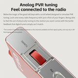 FiiO R11 Portable FM Radio Stereo Receiver Aluminium Body Earbuds Included Gold - CEN