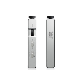 FiiO R11 Portable FM Radio Stereo Receiver Aluminium Body Earbuds Included Black - CEN