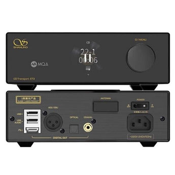 Shanling ET3 CD Player Digital Transport Wi-Fi Bluetooth Hi-Res Audio Black - CEN