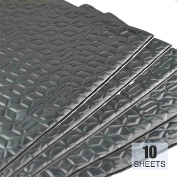Skinz Sound Deadening Expert 3mm V2 10 Sheets Car Van Deadening Proofing Damping - CEN