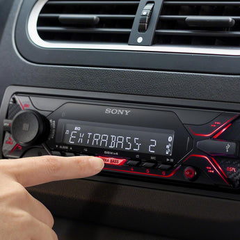 Sony DSX-A410BT Bluetooth Car Stereo Front USB AUX iPhone Android MP3 Flac Radio - CEN