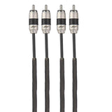 Stinger SI8412 8000 Series 4 Channel Triple Shielded RCA Interconnect Cable 3.7m - CEN