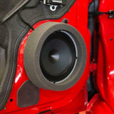 Stinger Roadkill Fast Rings 5" 130mm Acoustic Foam Car Door Speaker Baffle Kit - CEN