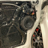 Stinger Roadkill Fast Rings 6.5" 165mm Acoustic Foam Car Door Speaker Baffle Kit - CEN