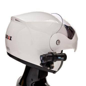 Techalogic DC-1 Full HD Dual Lens Camera Motorcycle Helmet & Horse Riding Hat - CEN