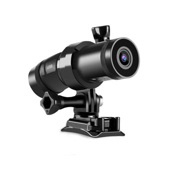 Techalogic DC-2 Pro 2K QHD Dual Lens Camera Motorcycle Helmet & Horse Riding Hat - CEN