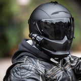 Techalogic DC-2 Pro 2K QHD Dual Lens Camera Motorcycle Helmet & Horse Riding Hat - CEN