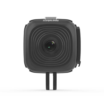 Techalogic HC-1 Camera Motorcycle Bike Helmet & Horse Riding Hat WiFi 2K Quad HD - CEN