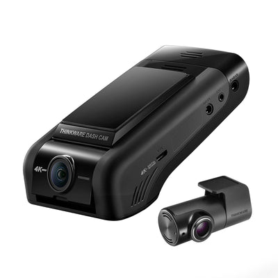 Thinkware Dash Cam U1000 Plus 4K UHD Front and 1080p Rear Camera GPS WiFi 64GB