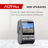 Viofo A129 Plus Dash Cam Front 1 Channel Starvis Quad HD GPS WIFI Camera 2" LCD - CEN