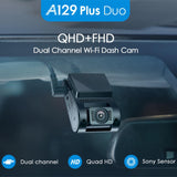 Viofo A129 Plus Duo Dash Cam 2 Channel Front & Rear GPS WIFI HD Camera 2" LCD - CEN