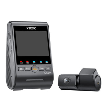 Viofo A329 2CH Dash Cam 4K Front 2K Rear Starvis 2 GPS WIFI HDR Dual Camera - CEN