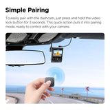 Viofo BTR200 Wireless Bluetooth Remote Control for A229 A129 VS1 Dash Cameras - CEN
