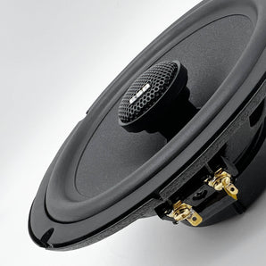 ESB 1.6C 2 Way 6.5 Inch Coaxial Car Speaker Silk Dome Tweeter 90w RMS Pair